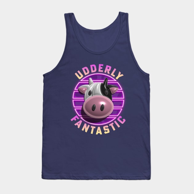 Cow Tank Top by The Design Deck
